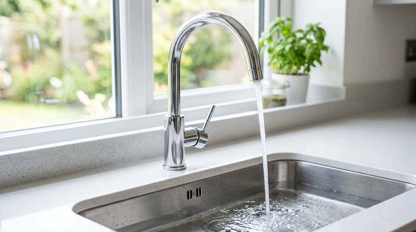 Local Plumbing Master Pros same day plumber fixing a faucet in Drexel, NC